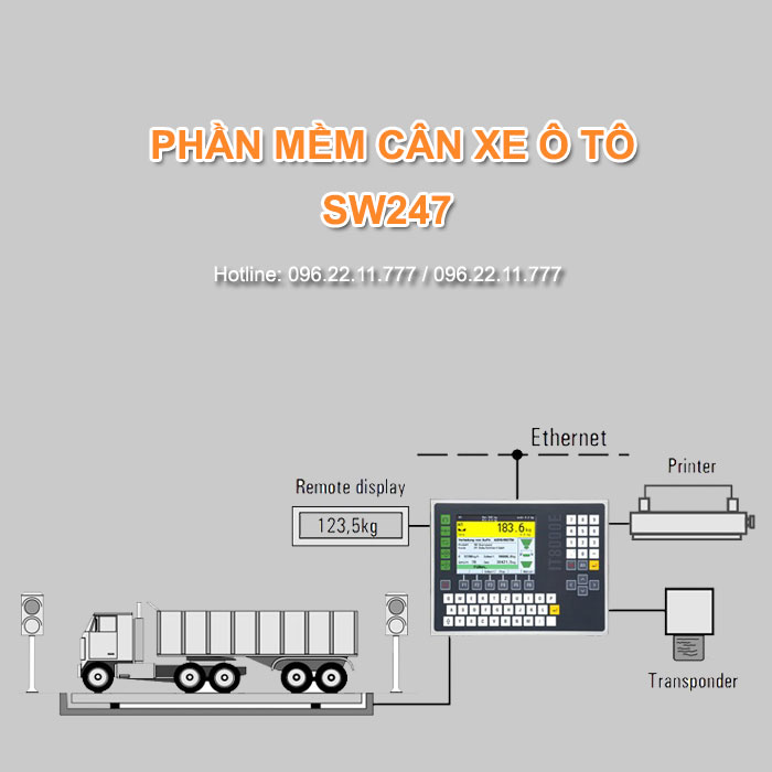 Phần mềm cân ô tô SW247