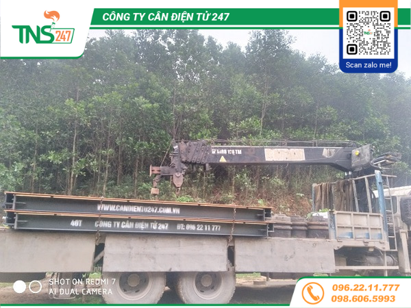 Cân ô tô điện tử 40 tấn dài 10m
